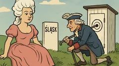 Dowcip: Maria Antonina na Śląsku, Fryderyk atakuje