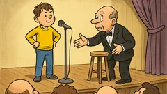 Dowcip: Jan Pietrzak woła: „Jasiu, zejdź!”